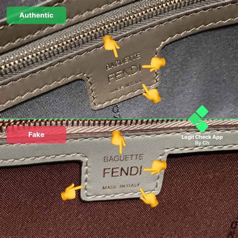 are there fake fendi|Fendi: How To Spot FAKE Bags (With Pictures) .